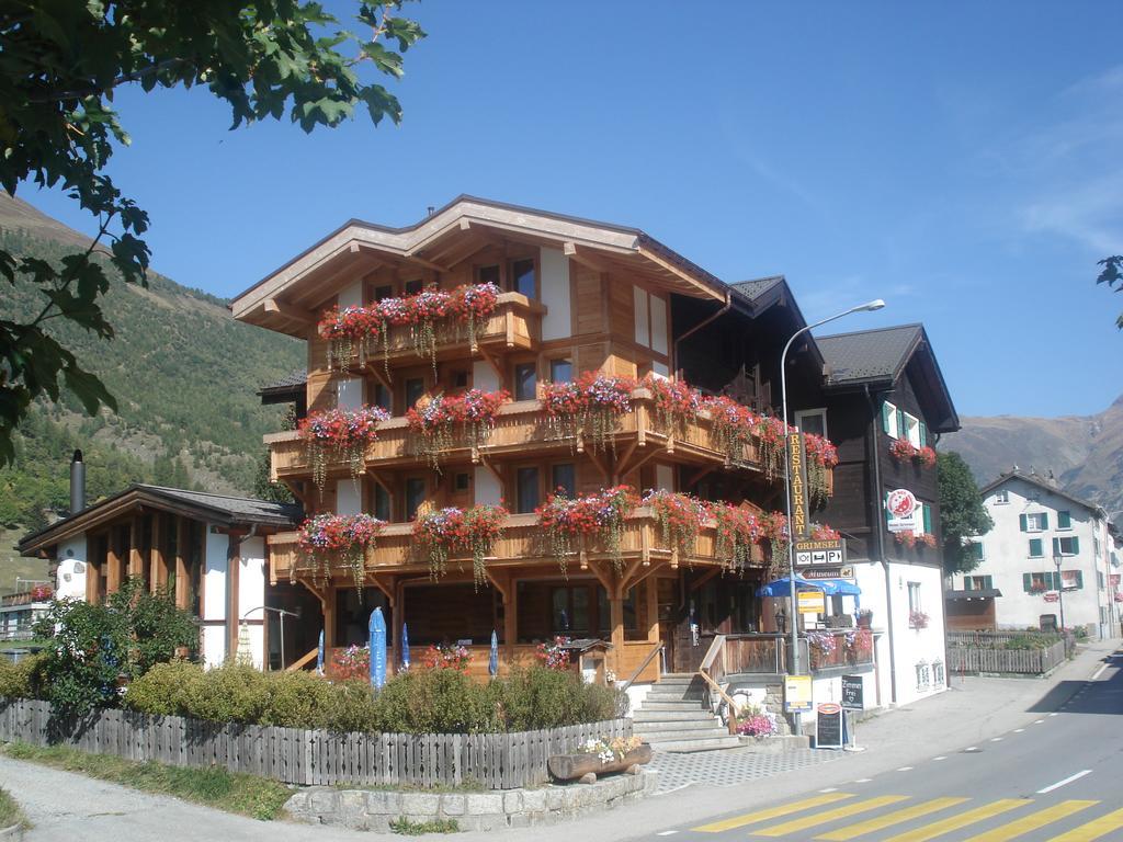 Hotel Grimsel Obergesteln Exterior foto